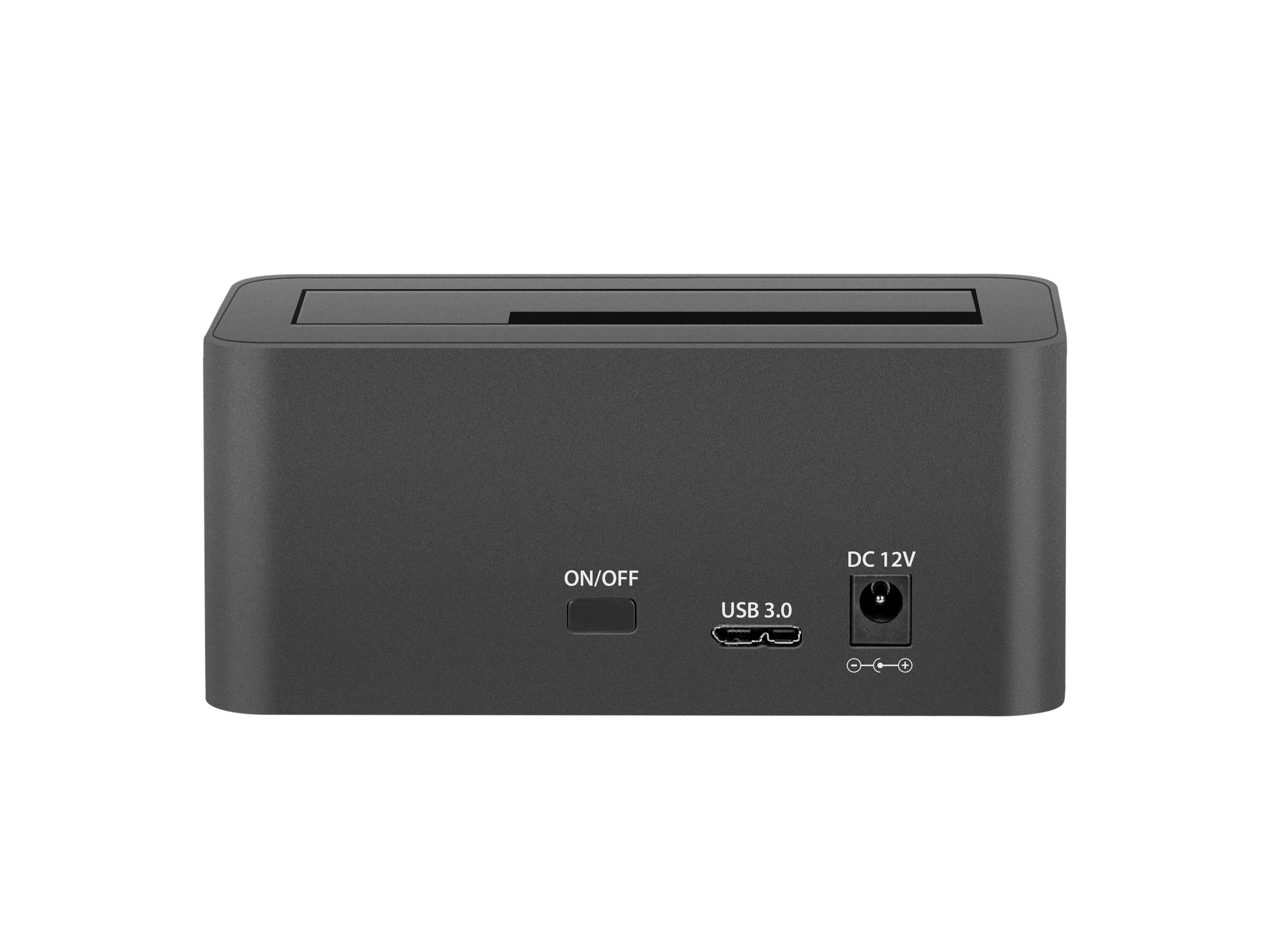 NATEC NSD-0954 prijungimo stotis KANGAROO Sata 2,5/3,5 colio HDD USB 3.0 + kintamosios srovės adapteris
