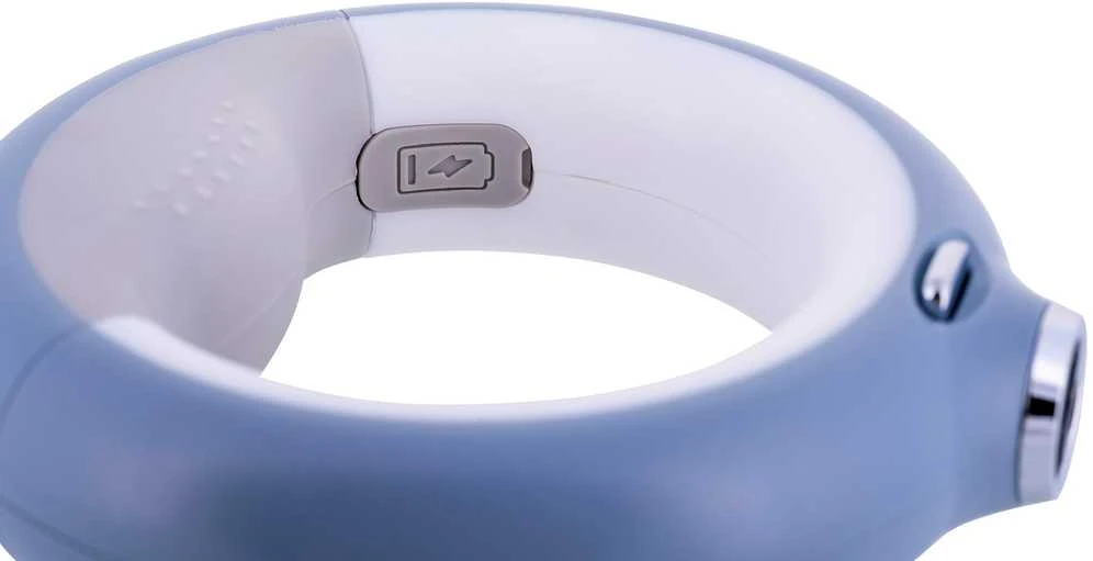 Doggy Village LUMINOUS Pavadėlis - Tvirtas 3 viename pavadėlis su LED žibintuvėliu, spalvotu rankenos apšvietimu ir higieninio maišelio dozatoriumi vidutiniams ir dideliems šunims, pilkas