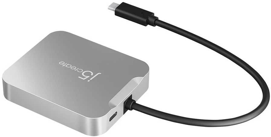 J5create – 4K60 Elite USB-C PD kelių prievadų adapteris