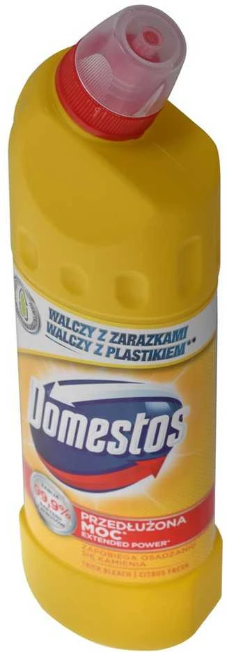 Koncentruotas dezinfekuojantis valiklis Domestos, citrinų kvapo, 750ml