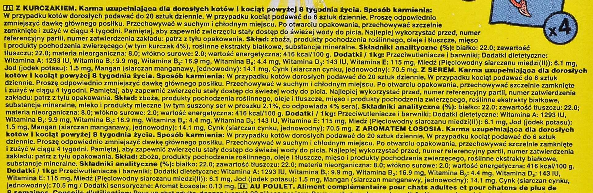 Kačių Skanėstai - Dreamies 12x60 g