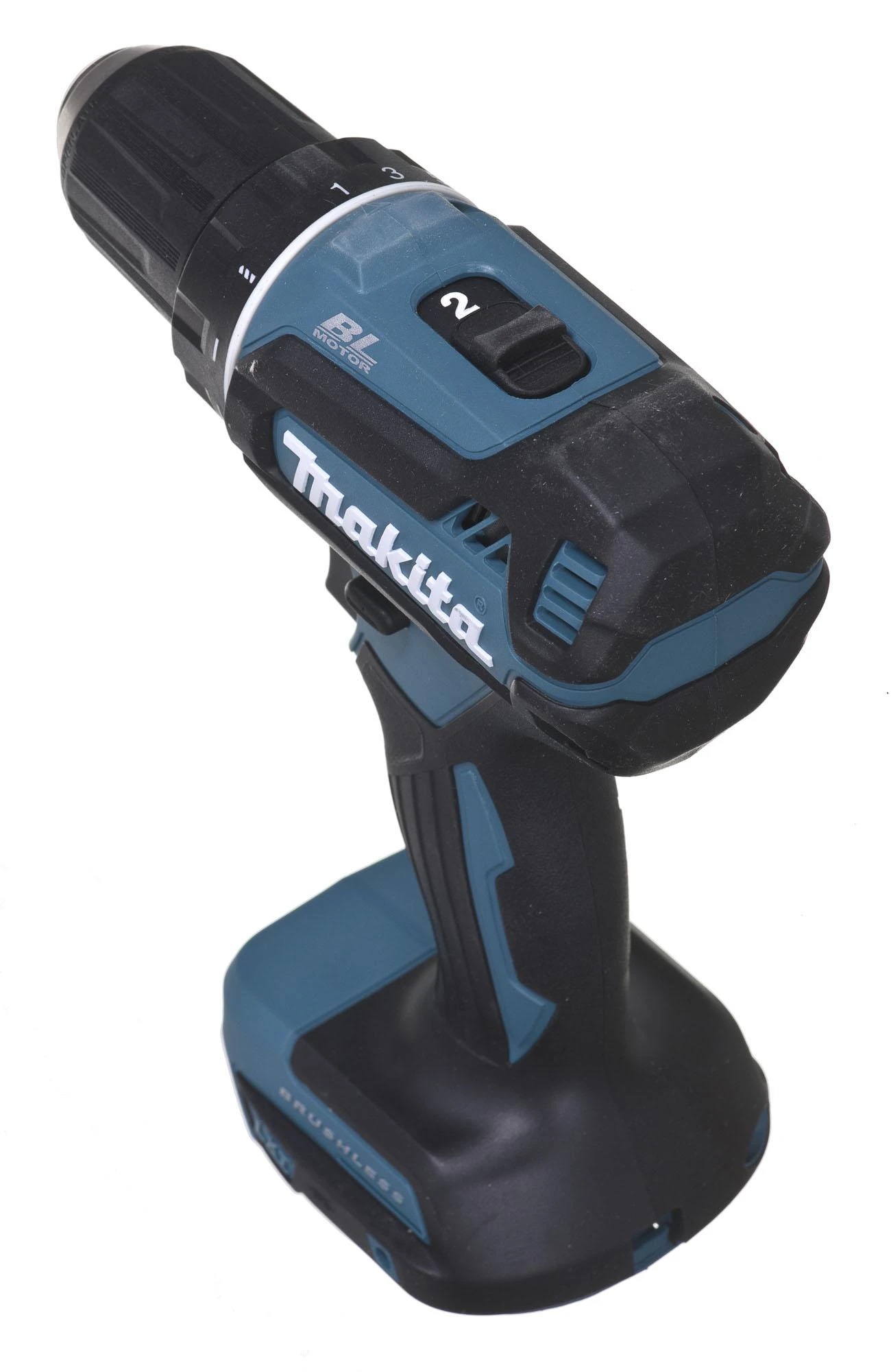 Makita DDF485Z Akumuliatorinis gręžtuvas, 18 V, 50/25 Nm, 1,7kg, LED, BL-motor, Be akumuliatorių ir kroviklio!