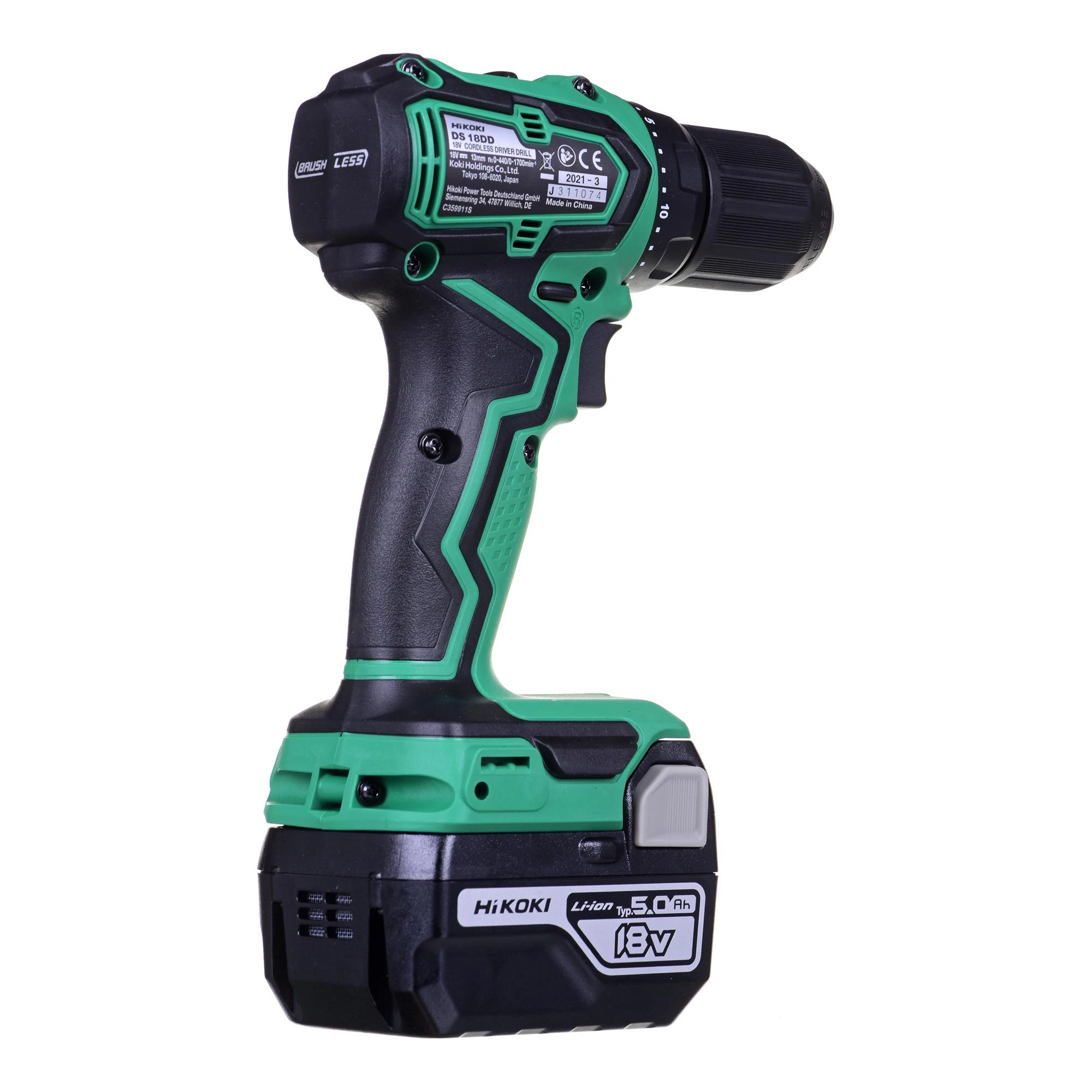Akumuliatorinis suktuvas HiKOKI DS18DD 2x5.0 Ah