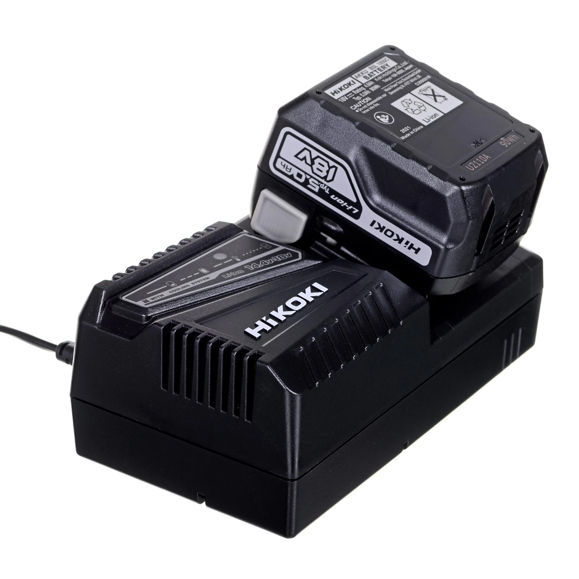 Akumuliatorinis suktuvas HiKOKI DS18DD 2x5.0 Ah