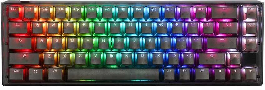 Ducky One 3 Aura Juodas SF Klaviatūra žaidimams, RGB LED - Gateron Baby Kangaroo