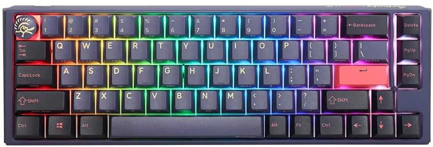 Klaviatūra Ducky One 3 Cosmic mėlynas MX-Speed-Sidabrinis (US)
