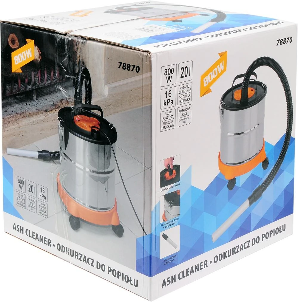 Toya Dulkių, pelenų siurblys STHOR 78870 20L, 800W