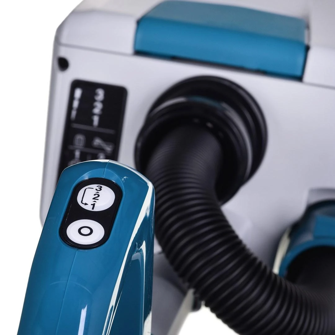Makita DVC560Z Akumuliatorinis Vertikalus dulkių surblys, 2x18V, Li-Ion, bešepetėlinis variklis. Komplektuojamas be akumuliatorių ir kroviklio.