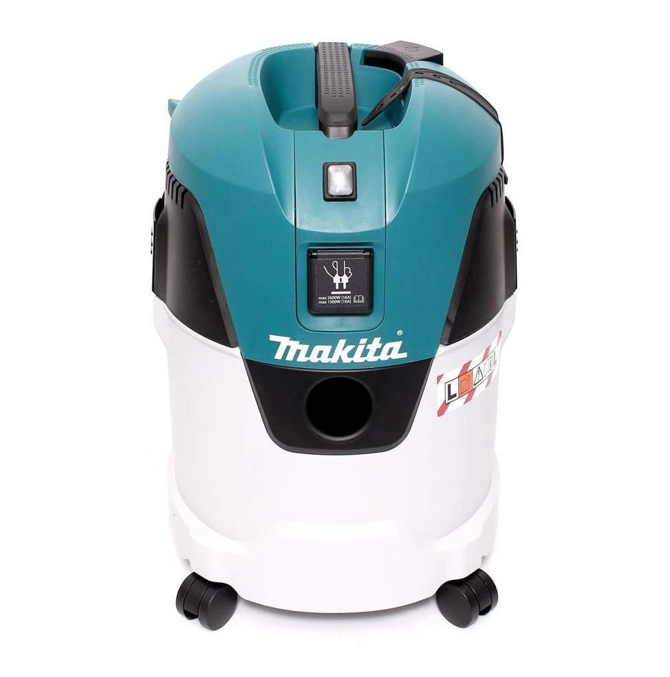 MAKITA Dulkių siurblys VC2512L 1000W 25L, su elektros lizdu, pusiau automatinis filtro valymas