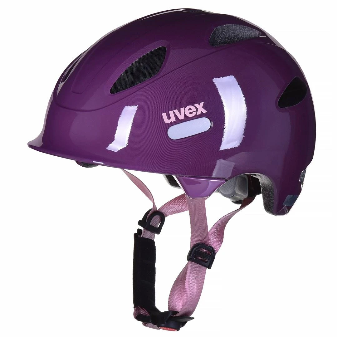 Plum Šalmas Uvex Oyo slyvų dulkių rožė-46-50cm