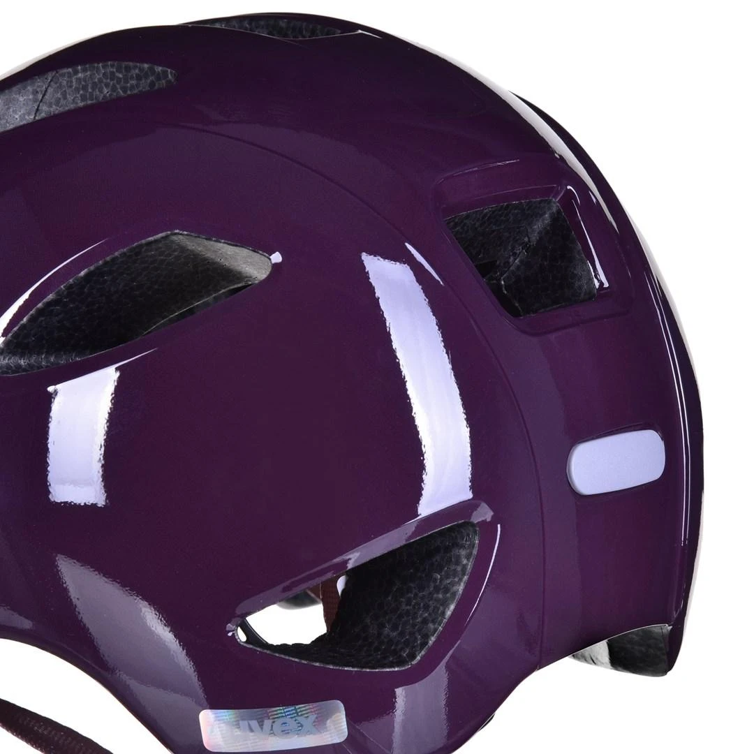 Plum Šalmas Uvex Oyo slyvų dulkių rožė-46-50cm
