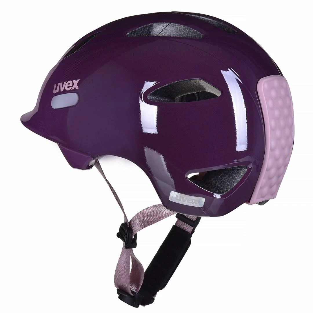 Plum Šalmas Uvex Oyo slyvų dulkių rožė-46-50cm
