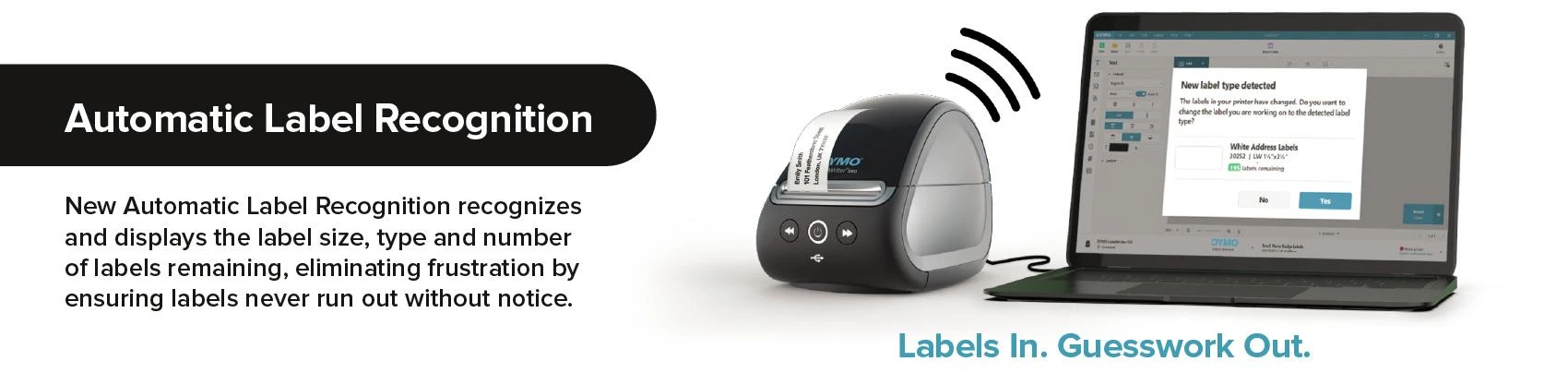 Spausdintuvas Dymo Etikettendrucker Labelwriter 550 Turbo 300dpi USB LAN