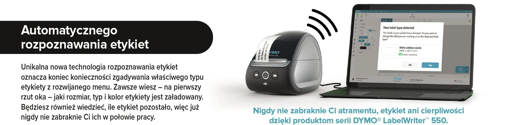 Spausdintuvas Dymo Etikettendrucker Labelwriter 550 Turbo 300dpi USB LAN
