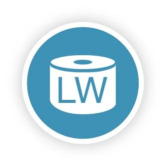 DYMO LW - Multi-Purpose Labels - 54 x 70 mm - S0722440 Balta Lipni spausdintuvo etiketė