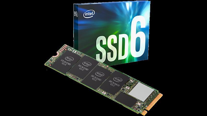 „Intel“ SSD 660p serijos (1,0 TB, M.2 80 mm PCIe 3.0 x4, 3D2, QLC) mažmeninės prekybos dėžutės vienas paketas