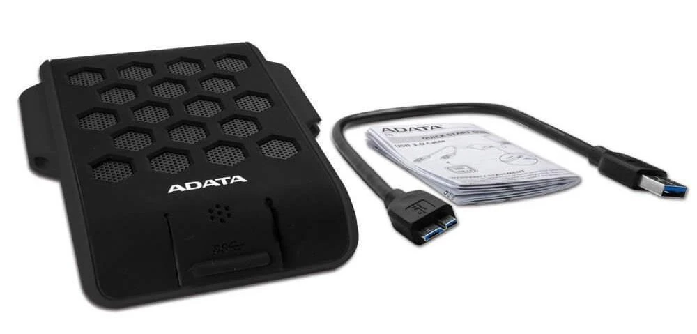 Išorinis kietasis diskas Adata HD720 1TB USB3 Juodas, IP68