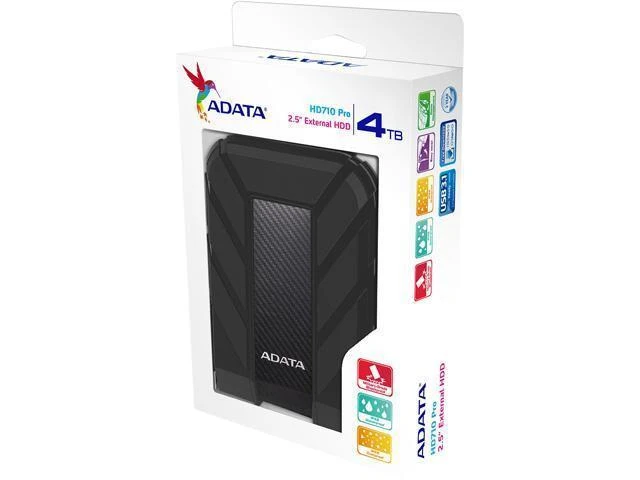 Kietasis diskas Išorinis diskas Adata HD710 Pro USB 3.1 5TB Juodas