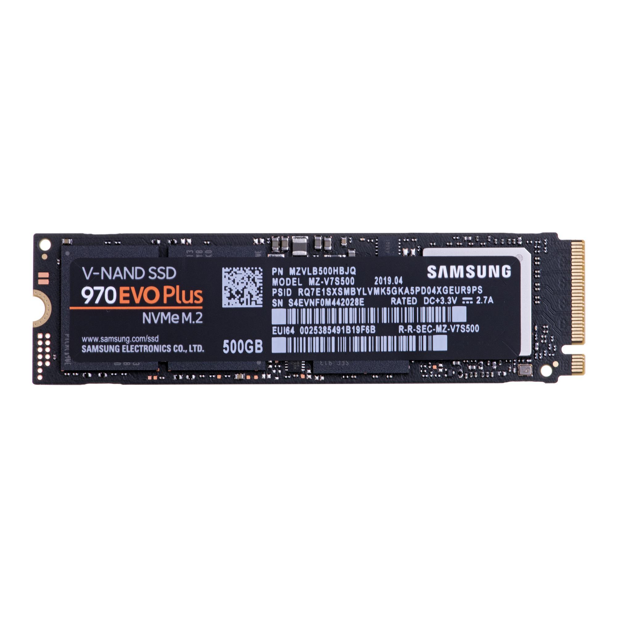 Kietasis vidinis diskas SAMSUNG SSD M.2 2280 500GB 970 EVO PLUS MZ ...