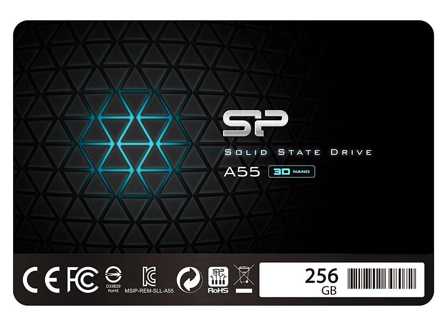 SSD Silicon Power A55 256GB 2,5" SATA3 3D NAND 7mm