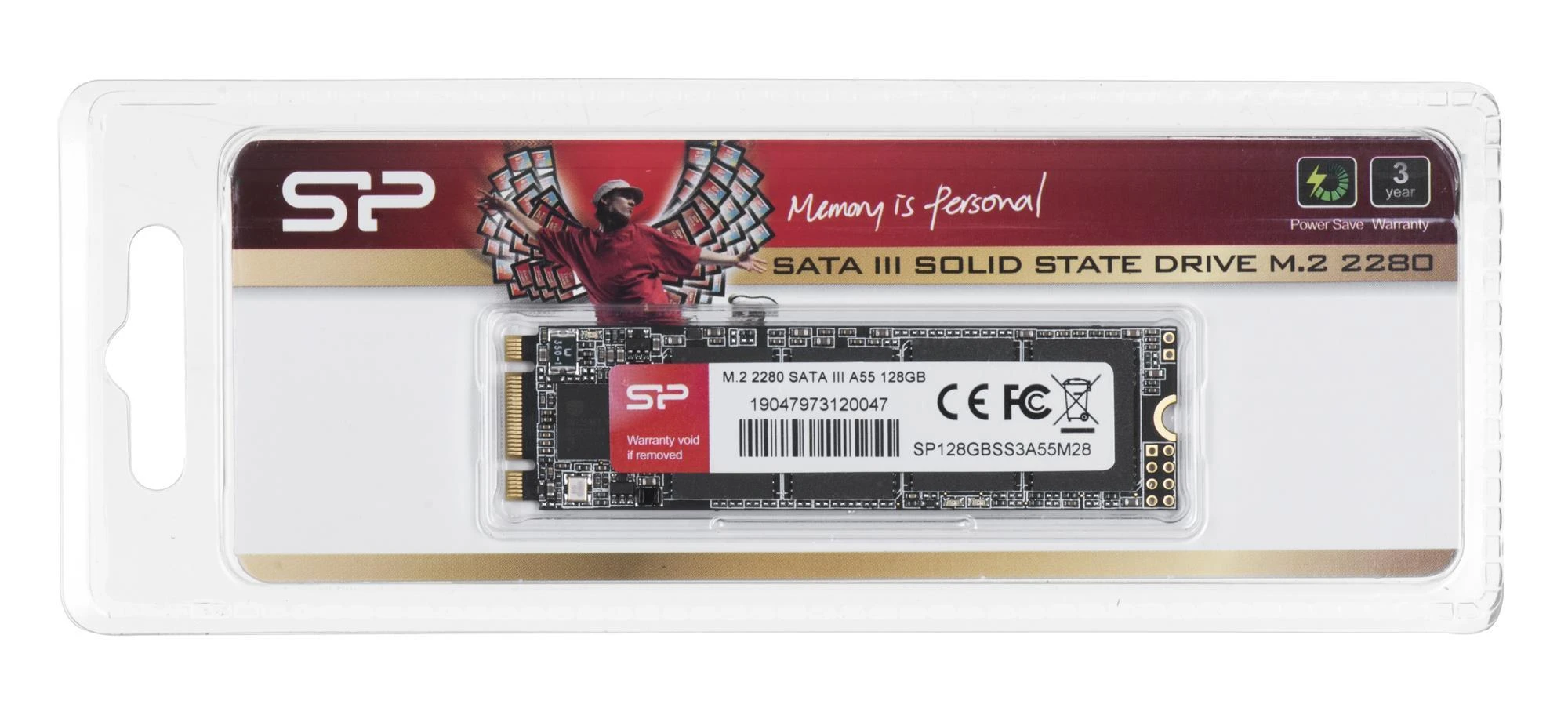 Silicon Power | A55 | 128 GB | Solid-state drive sąsaja M.2 SATA | Skaitymo greitis 550 MB/s | Rašymo greitis 420 MB/s