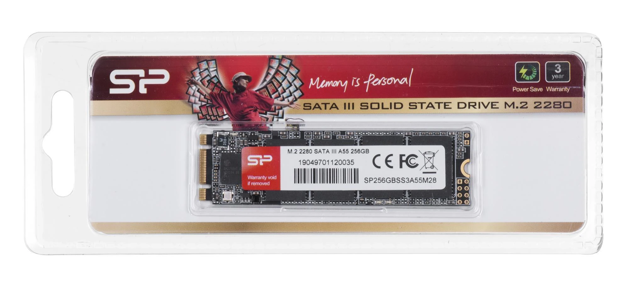 SILICON POWER SSD A55 256GB M.2 SATA 560/530 MB/S