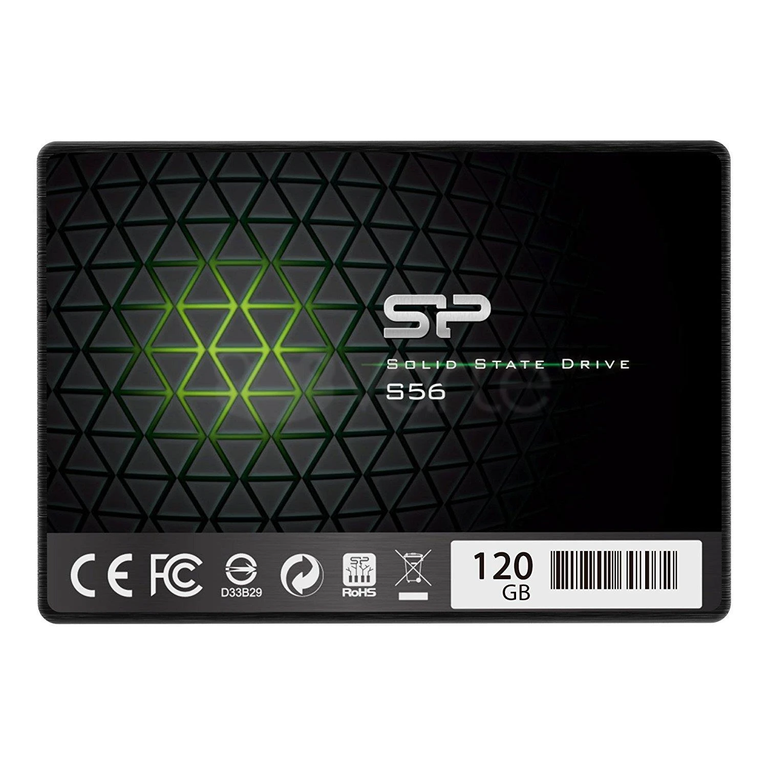 Silicon Power | S56 | 120 GB | SSD form factor 2.5" | Solid-state drive sąsaja SATA | Skaitymo greitis 460 MB/s | Rašymo greitis 360 MB/s