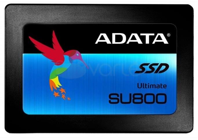 ADATA Ultimate SU800 128 GB, SSD form factor 2.5", SSD sąsaja SATA, Skaitymo greitis 560 MB/s, Rašymo greitis 300 MB/s