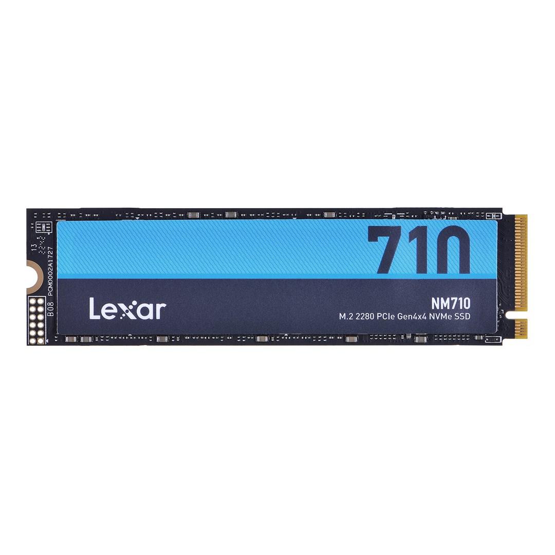 Lexar | M.2 NVMe SSD | NM710 | 2000 GB | SSD form factor M.2 2280 | Solid-state drive sąsaja PCIe Gen4x4 | Skaitymo greitis 4850 MB/s | Rašymo greitis 4500 MB/s