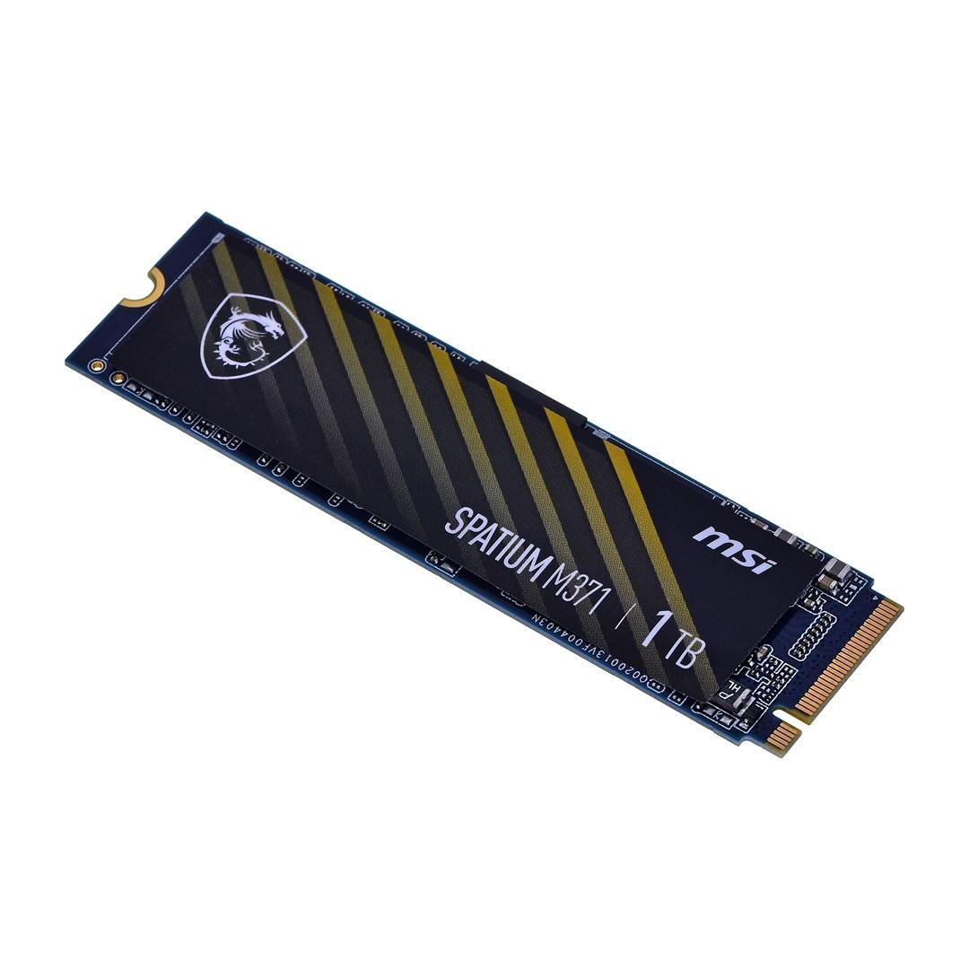 SSD diskai - MSI Space M371 1TB NVMe M.2 PCI Express 3.0