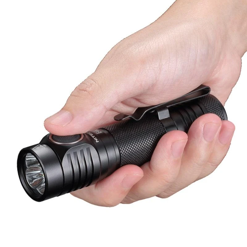 Nešiojamas žibintas - Nitecore E4K 4400 liumenų 200m spindulys USB-C įkraunamas