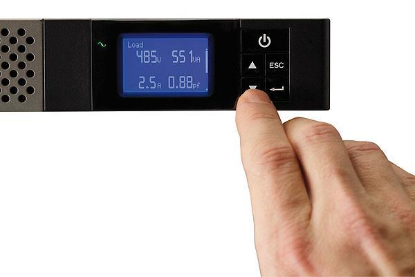 „Eaton 5P 650VA/420W line-interactive UPS“, 2 min su visa apkrova, 1U ant viryklės