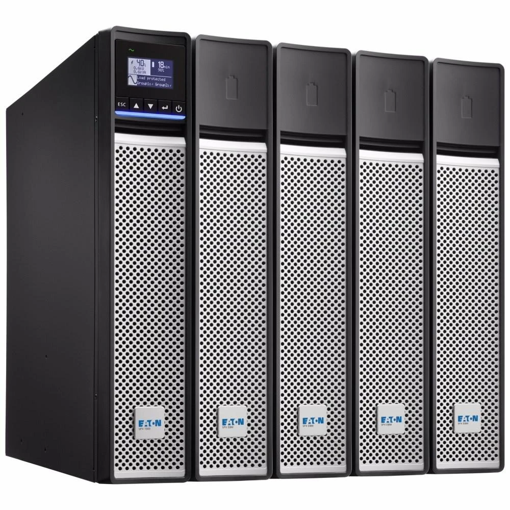 „Eaton 5PX Gen2“ išplėstinis baterijos modulis (EBM), 48 V, stelažas/bokštas, 2U | Eaton | Išplėstinis baterijos modulis (EBM), 48 V, 2U | 5PX Gen2