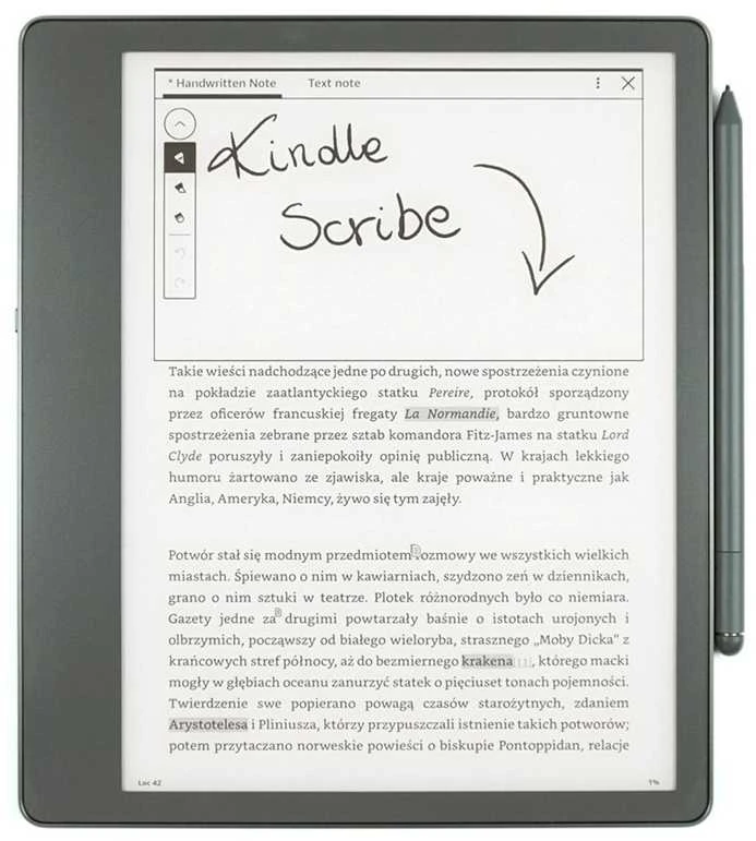Amazon Kindle Ebook Kindle Scribe 10,2" 16GB WiFi Premium Pen Pilkas