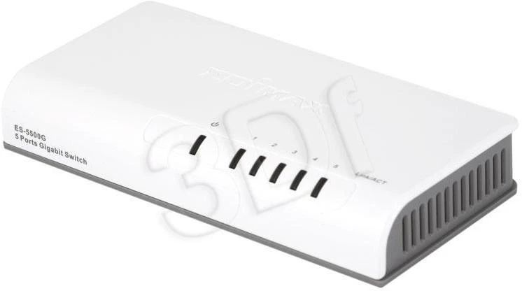 Šakotuvas Edimax Switch ES-5500G V3 Nevaldomas, Stalinis kompiuteris, 1 Gbps (RJ-45) jungtys kiekis 5, Maitinimo tipas Vienvietis