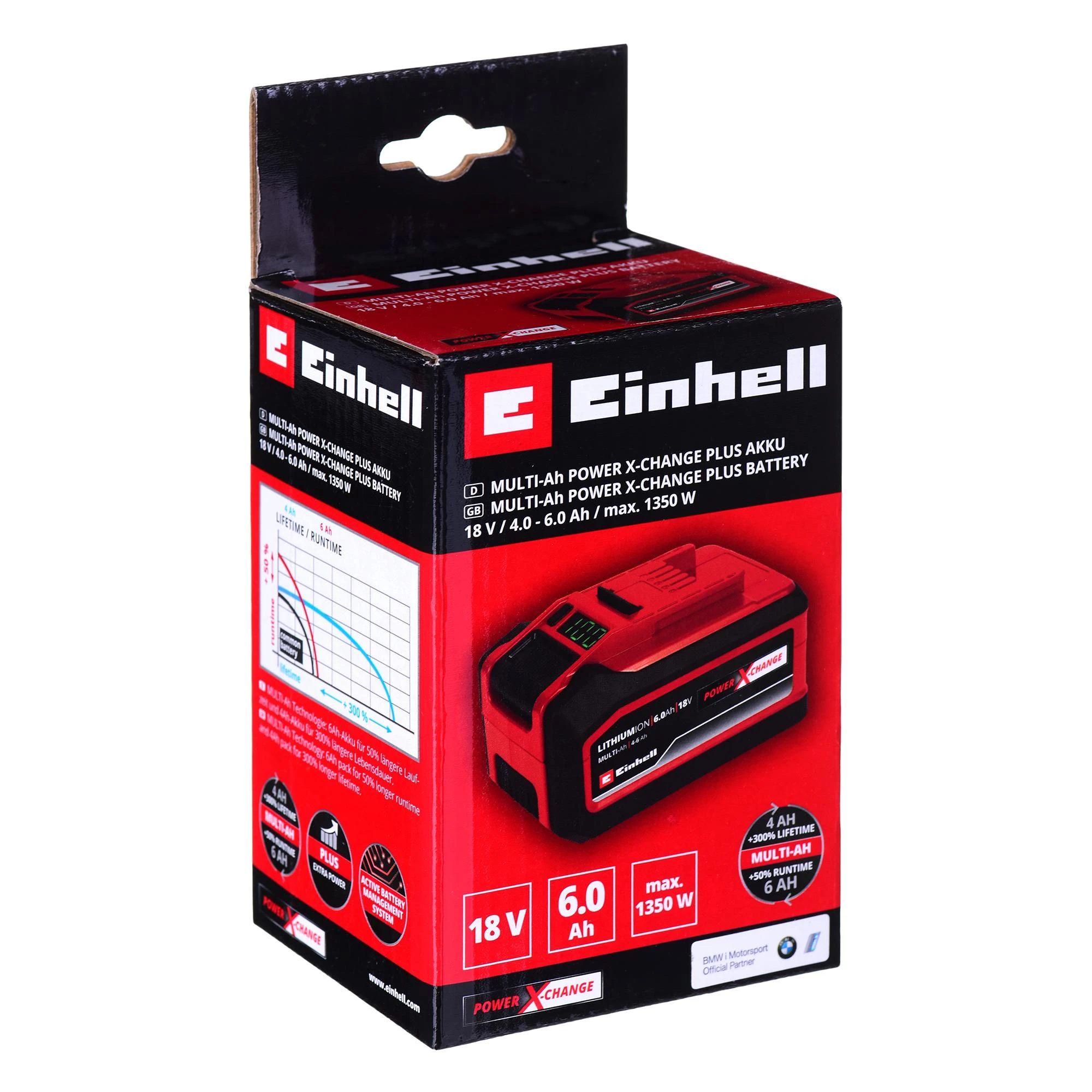 Einhell Akumuliatorius 18 V 4-6Ah MULTI-AH PXC PLUS