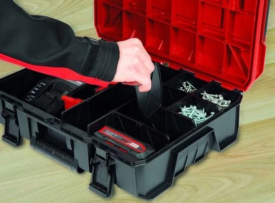 Įrankių Dėžė - Einhell E-Case S-F 4540011 Juoda Raudona