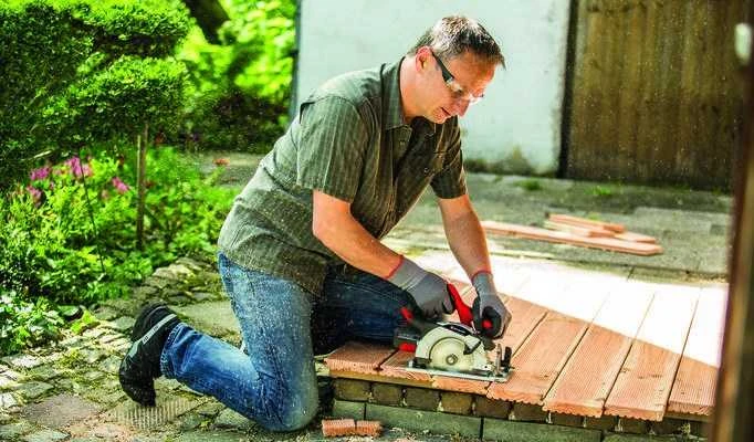 Akumuliatiorinis diskinis pjūklas Einhell TE-CS 18/150 Li Solo (4331220)