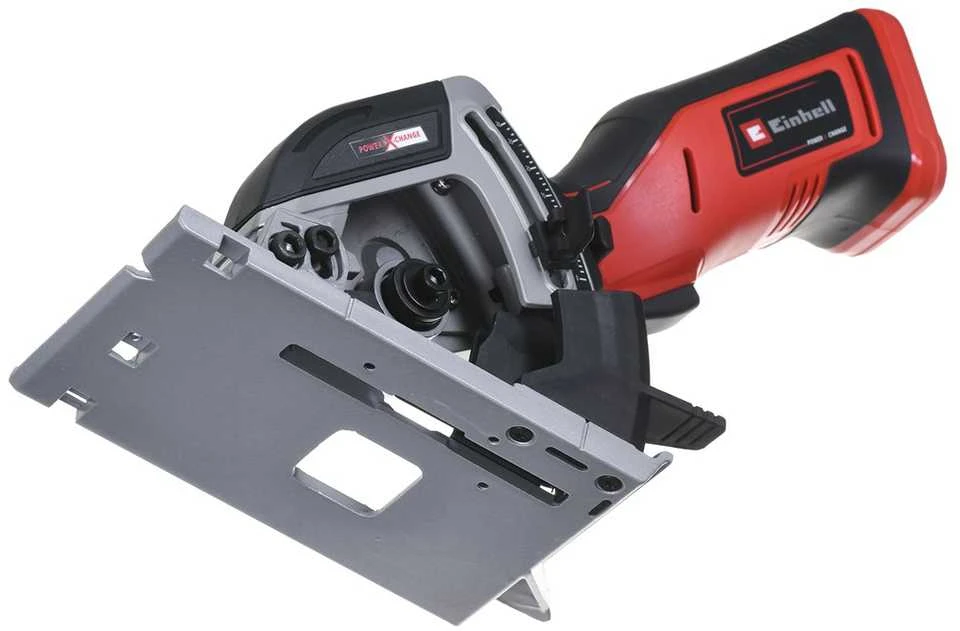 Einhell Akumuliatorinis mini diskinis pjūklas TE-CS 18/89 Li be akumuliatoriaus ir kroviklio
