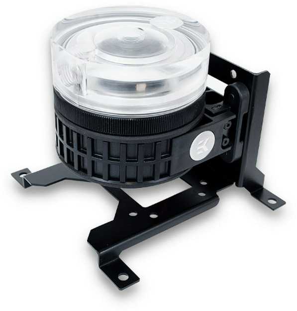 Ek Water Blocks „Ek Vanduo Blocks EK Vanduo Blocks EK-UNI“ siurblio laikiklis (120 mm ventiliatoriui) – vertikalus