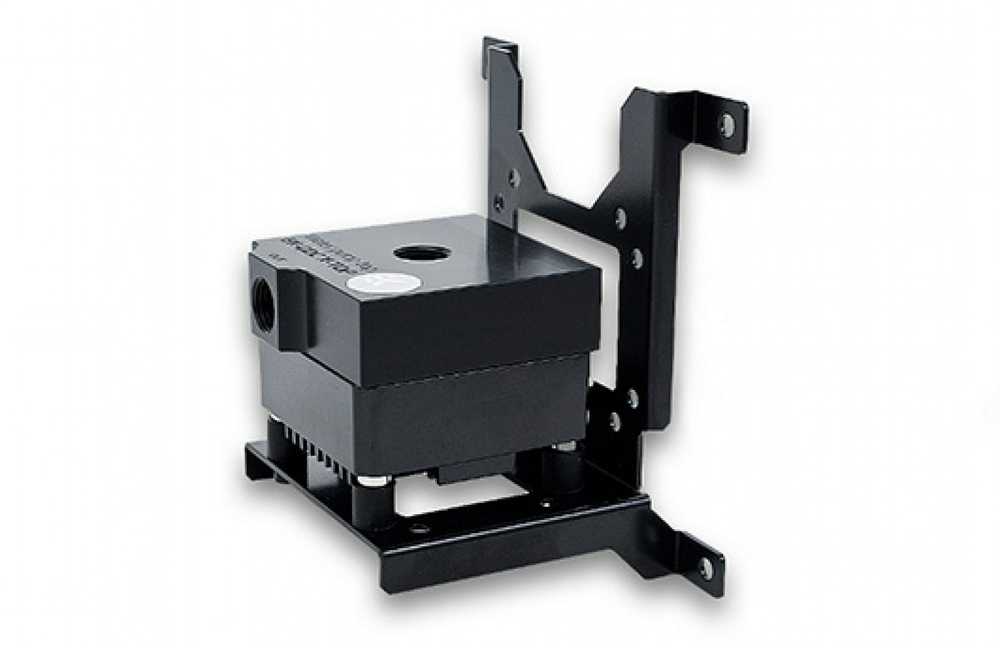 Ek Water Blocks „Ek Vanduo Blocks EK Vanduo Blocks EK-UNI“ siurblio laikiklis (120 mm ventiliatoriui) – vertikalus
