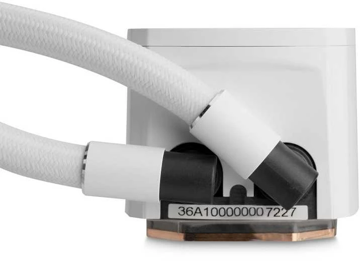 Ek Water Blocks „Ek Vanduo Blocks“ EK Vanduo Blocks EK-Nucleus AIO CR360 Lux D-RGB universalus skysčio aušintuvas – 360 mm, baltos spalvos