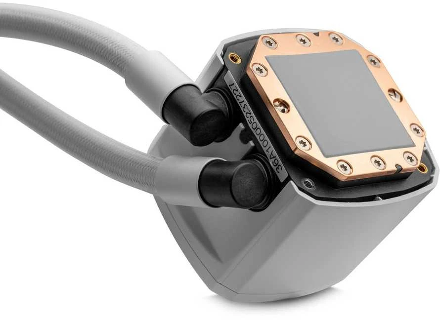 Ek Water Blocks „Ek Vanduo Blocks“ EK Vanduo Blocks EK-Nucleus AIO CR360 Lux D-RGB universalus skysčio aušintuvas – 360 mm, baltos spalvos