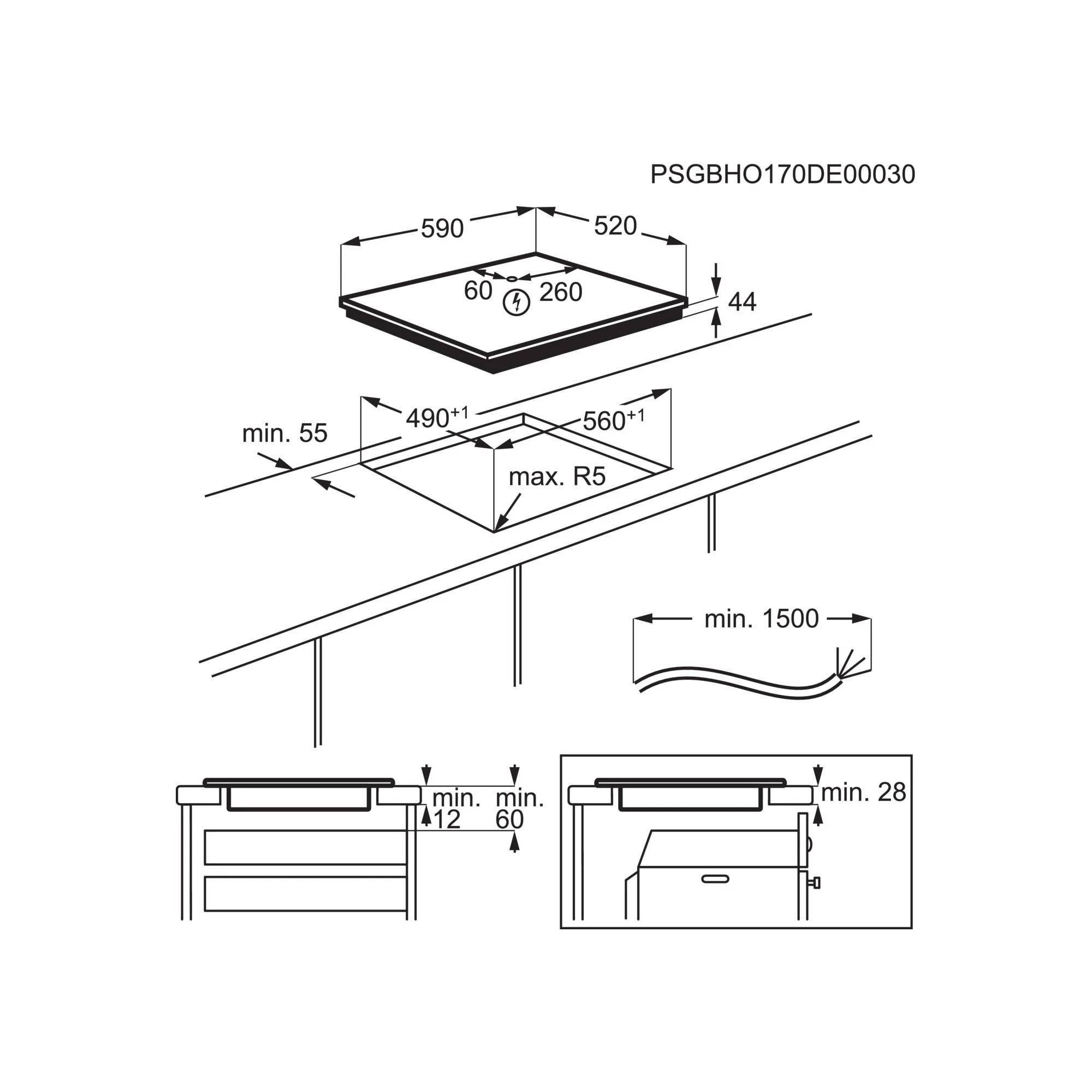 Kaitlentė Electrolux EIS62443