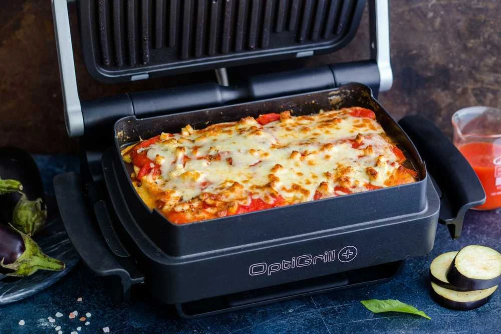 Elektrinė kepsninė Tefal OptiGrill+ Snacking & Baking XL