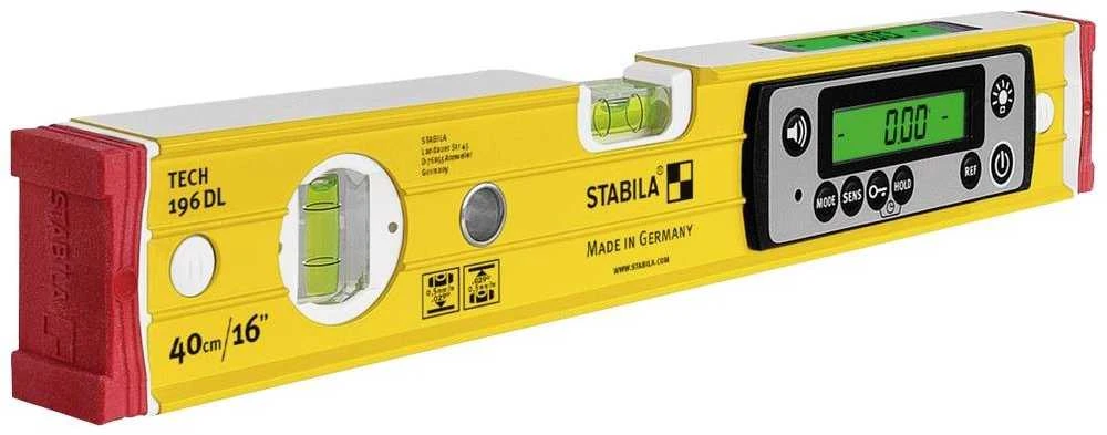 Skaitmeninis gulsčiukas TECH 196 DL IP67 40cm, Stabila