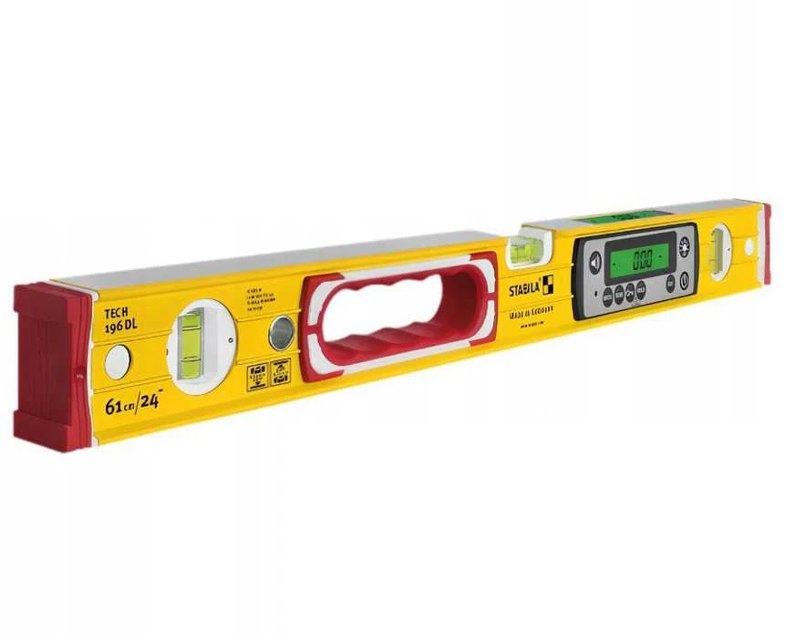 Skaitmeninis gulsčiukas TECH 196M DL IP67 61cm, Stabila