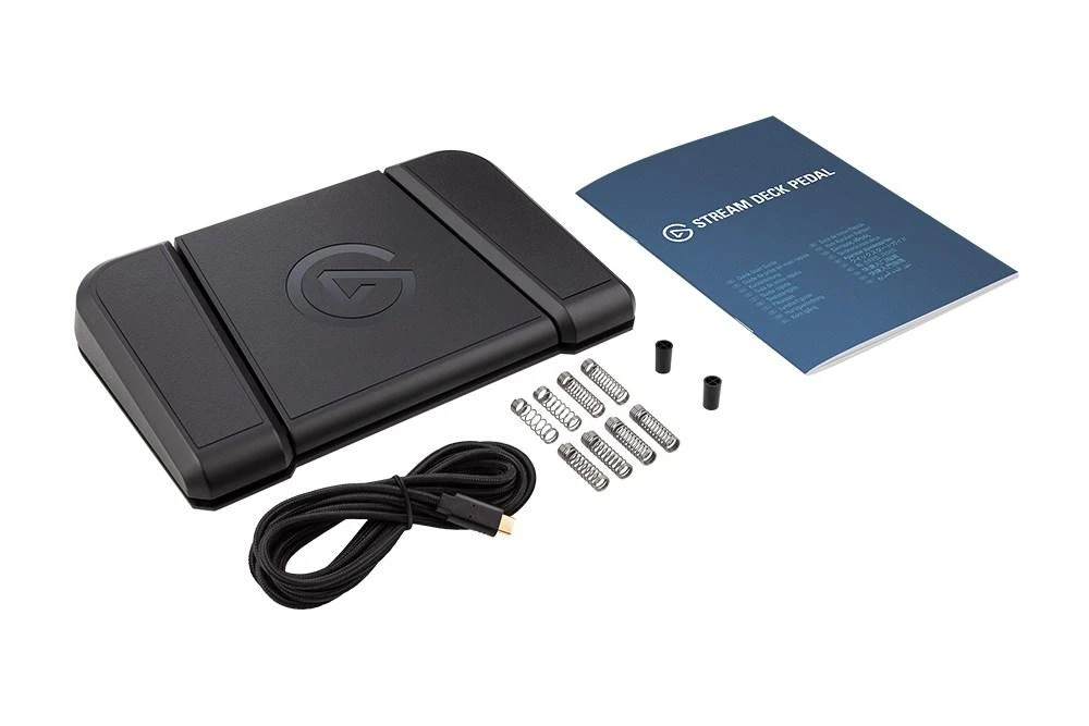 Elgato Stream Deck Pedal, Juoda