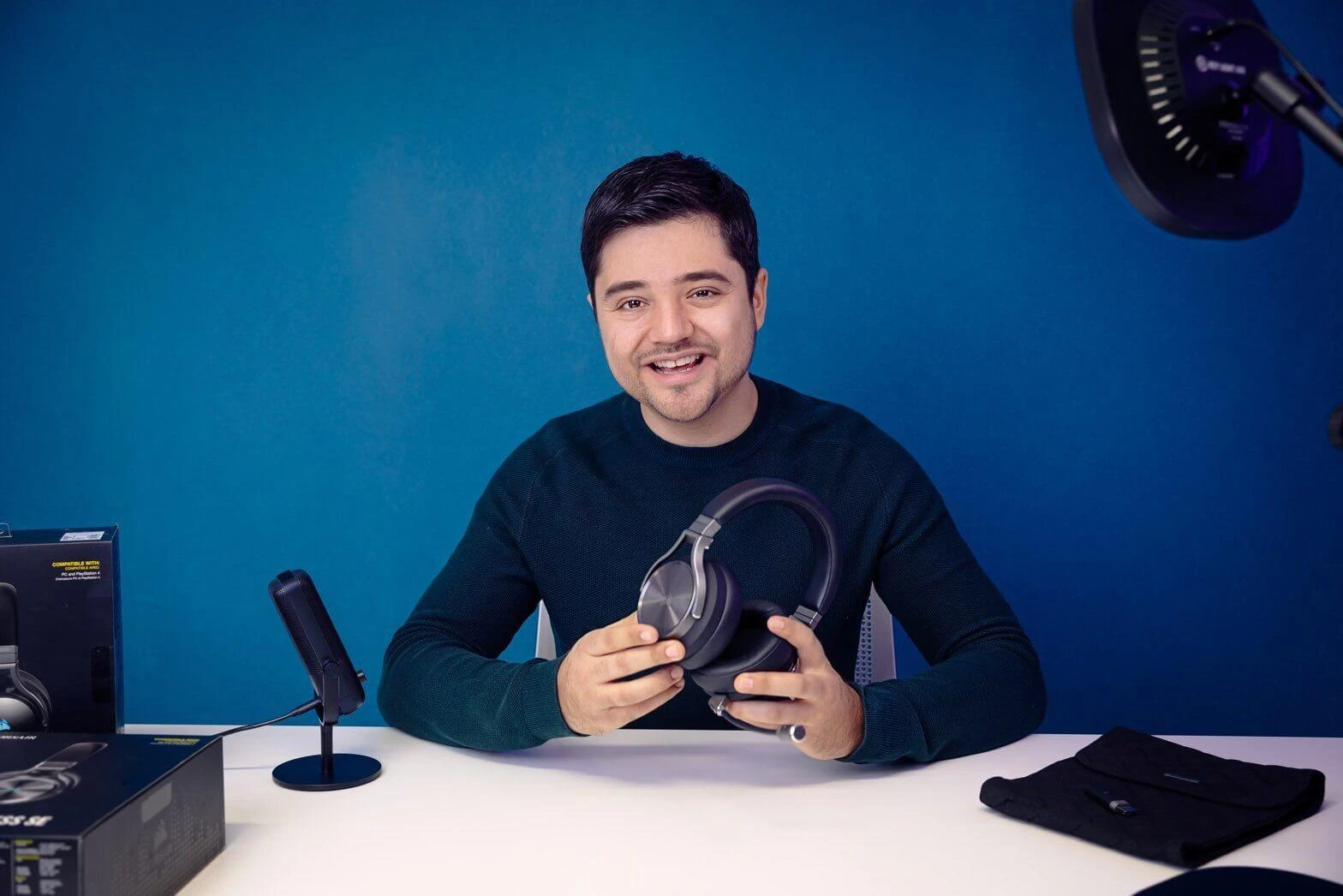 Kondensatorinis transliavimo mikrofonas Elgato Wave:3