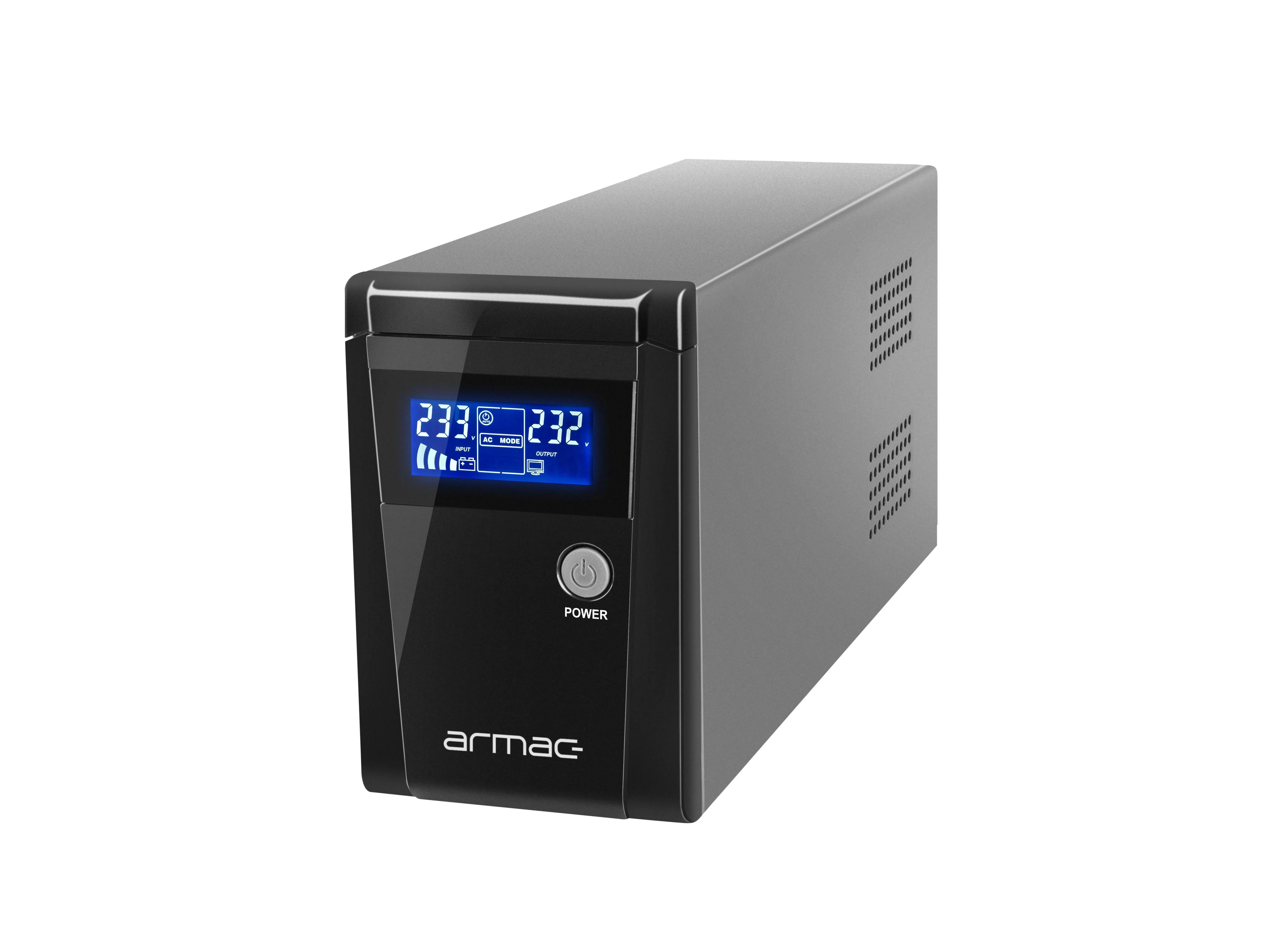 ARMAC O/650F/LCD Armac UPS OFFICE Line-Interactive 650F LCD 2x SCHUKO 230V OUT, USB